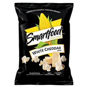 smartfood cheddar delightfully unforgettably