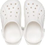 Crocs Via Clog, Slip-on Shoes for Kids and Toddlers, White, 2 US Unisex Little