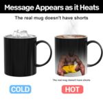 Funny Gifts for Men Women, White Elephant Gifts for Adults, Stocking Stuffers for Men Adults, Message Appears as it Heats, Novelty Gifts for Men Women, Christmas Gifts Birthday Prank Gifts,Office Joke