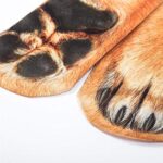 FreeNFond Funny Animal Paw Socks Gag Gifts for White Elephant Gift Exchange